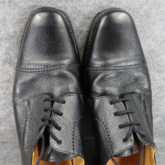 Sandro Moscoloni Shoes Mens 13 Oxford Gary Lace Up Derby Leather Black Classic main image 11